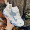 Mix Color Breathable Mesh Chunky Sneakers Women Summer Thick Bottom Height Increase Shoes Casual Sport Sneaker Women
