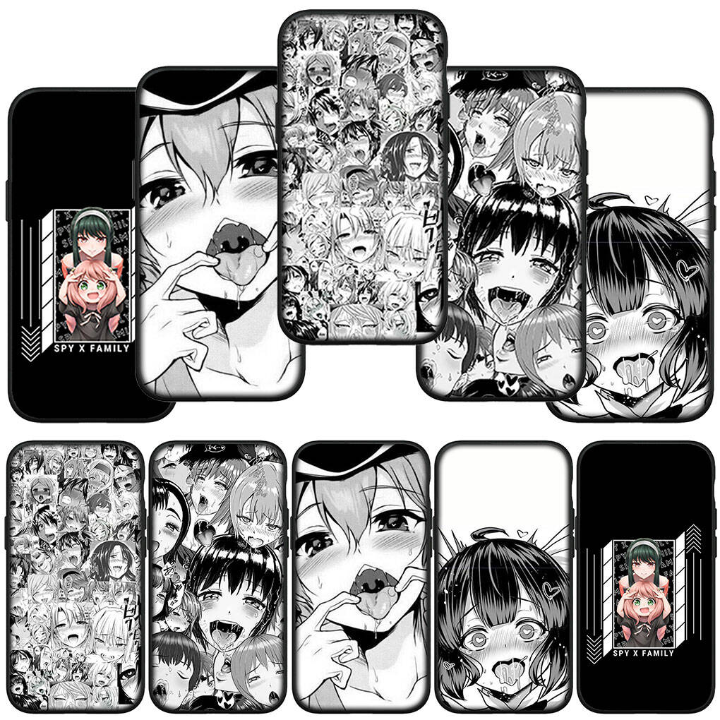 Phone Case for Samsung Galaxy S25 S23 S22 S24 Ultra FE S8 A05 A06 A15 A16 A36 A37 A35 A54 A55 A56 A57 A25 A26 A53 Senpai Waifu Anime Girl Hentai Cover