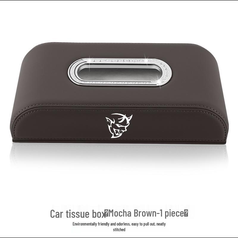 Сумка для салфеток на центральную консоль Dodge Hellcat Challenger и SRT Viper