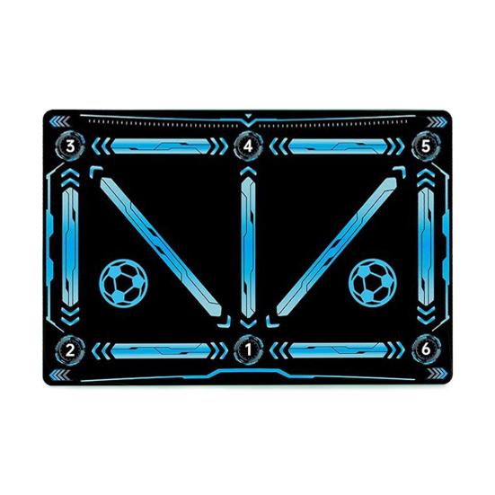 Баскетбольный тренировочный мат для работы ног, нескользящий, с низким уровнем шума, тренировочный мат для баскетбольной системы, тренировочный мат для ловкости и работы ног для тренировки дриблинга дома