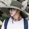 Foldable Large Brim Sun Hat Breathable Sun Protection Hat Lightweight Fisherman Hat Fishing
