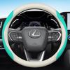 MVTT4 Car Steering Wheel Cover for Lexus RX 400h 450h TX350 LX600 RX400h RX350 RX350h LS400 UX250h NX ES 300h 350 CT200h Accessories
