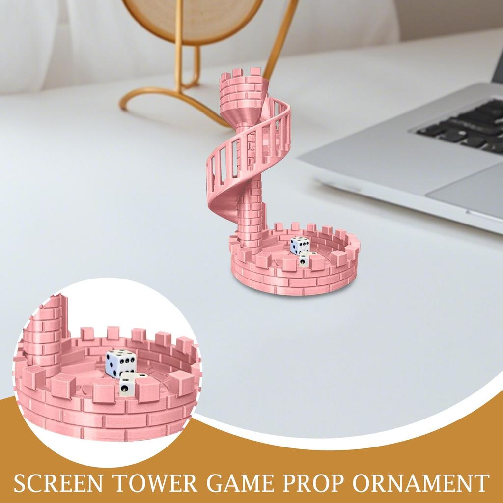 Castle Spiral Staircase Dice Tower, Tabletop Gaming