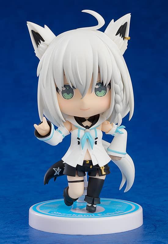 Nendoroid Hololive Production Shirakami Fubuki Пластиковая окрашенная подвижная фигурка Немасштабная