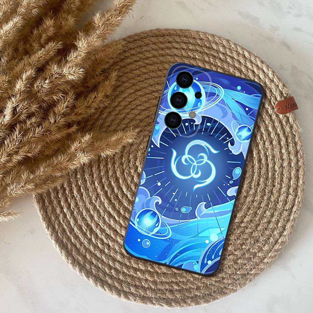 Genshin I-Impact Neuvillette Phone Case for Samsung S series s21 s22 s23 s24 s25 FE Plus Ultra TPU Soft to Skin-friendly case