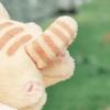 8 см Популярный японский милый брелок Милый желтый хлеб Кот Тост Плюшевый подвеска Брелок