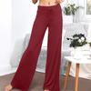 Women's Wide-leg Yoga Pants With High-waisted Sports Trousers