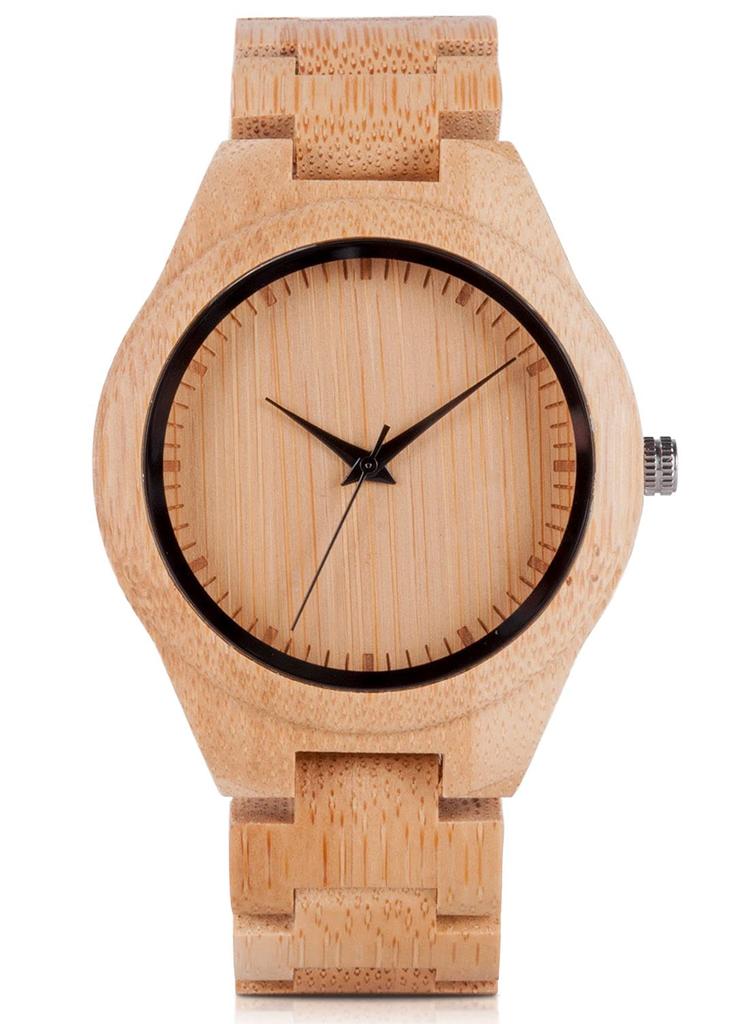 Bamboo Arm Японский кварцевый день рождения Рождество KINGNOW Часы, Мужские часы, Мужские часы, Стильные, Легкие, Часы, Подарок, Подарок, Юбилей,