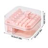 2-in-1 Press Ice Tray Box One-Touch Release Ice Maker Space Saving Ice Cream Mold  Home Kitchen Use