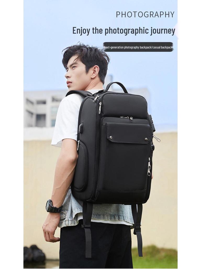 Водонепроницаемый рюкзак «все в одном» для DSLR и дрона с двойными плечевыми ремнями и отделением для компьютера