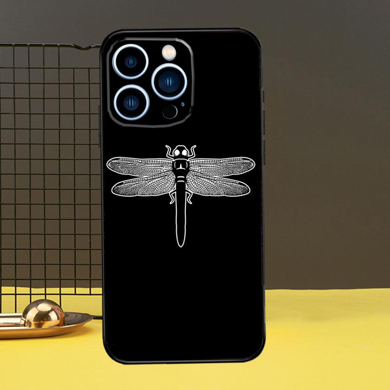 Чехол «Стрекоза» для Apple iPhone 11 14 12 Pro Max mini XS XR X 8 7 Plus SE 2020 13 Pro, чехол для телефона, чехол