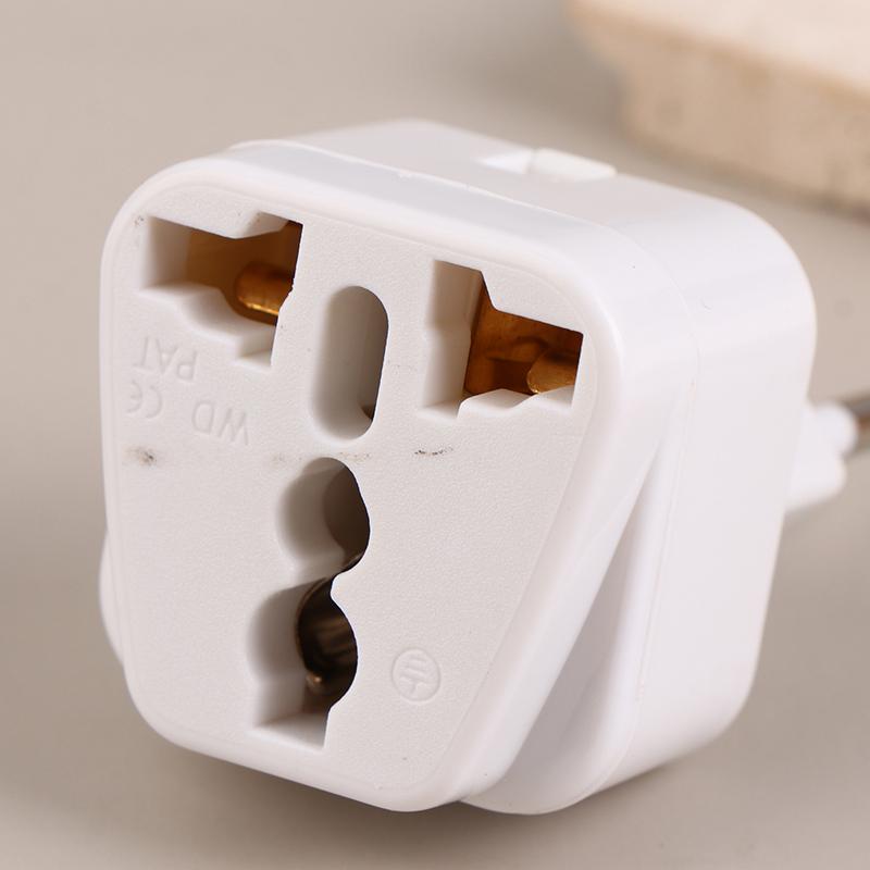 1 шт. Универсальный медный Wd-11A-1 10A 250 В Евро Великобритания Австралия США ЕС в Швейцарию Швейцария 3-контактный адаптер переменного тока для путешествий