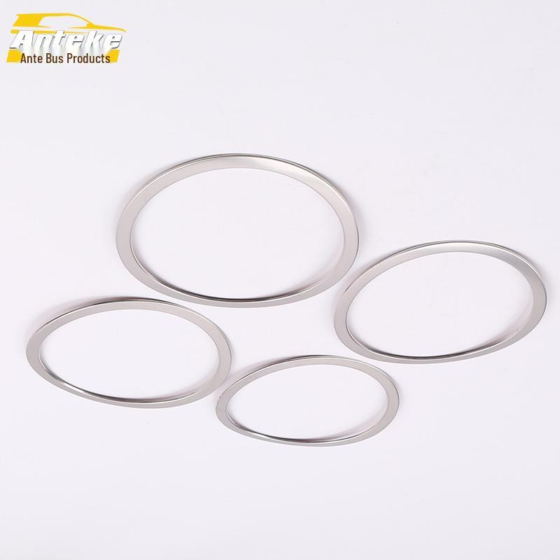 Ant Stainless Steel Speaker Cover Trim for 2016 Qashqai Door Audio