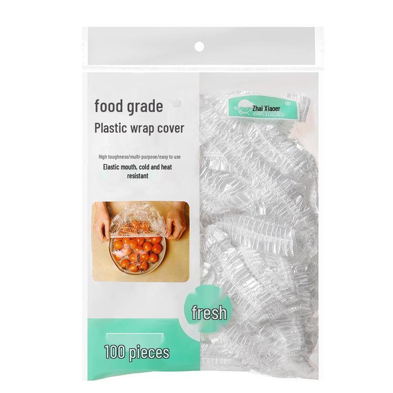Одноразовая пищевая пленка с защитой от запаха, крышка для сохранения продуктов для мисок и тарелок
