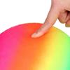 Toy Volleyball Beach Rainbow Balls Inflatable Football Toy Rainbow Football PVC Playthings