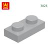 Нетоксичный 313 шт./Лот 3023 6225 1x2 Низкий Строительный Блок Moc Базовые Детали Совместимы с Кирпичиками DIY Детские Игрушки Сборка Подарочная Коробка