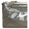 Nike Полиэстеровая сумка через плечо, сумка для спортзала, дорожная сумка, унисекс, оливково-серый CU9612-320