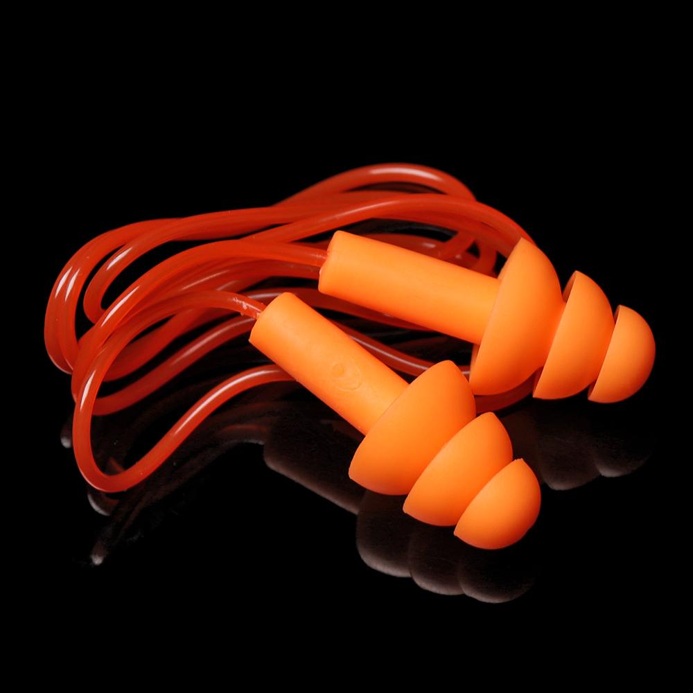 Аксессуары для бассейна Мягкий силикон Шумоподавление Защита слуха Плавание Защита ушей Затычки для ушей