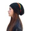 Knitted Beanies Hat Reggae Music Lover for School Teens Hat Multicolored Skull Hat for Reggae Enthusiasts