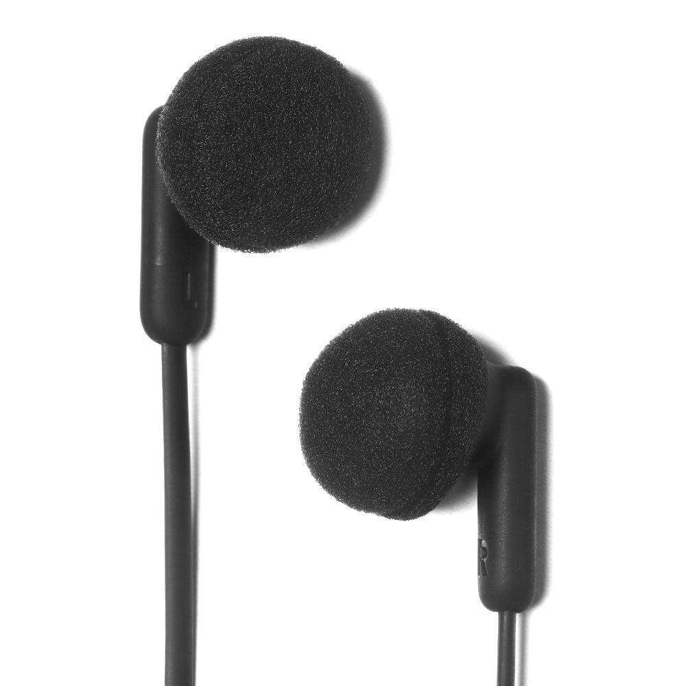 10pcs Compatible Replacement Ear Pads Soft Foam Headset Cushion Black Earphone Sponge