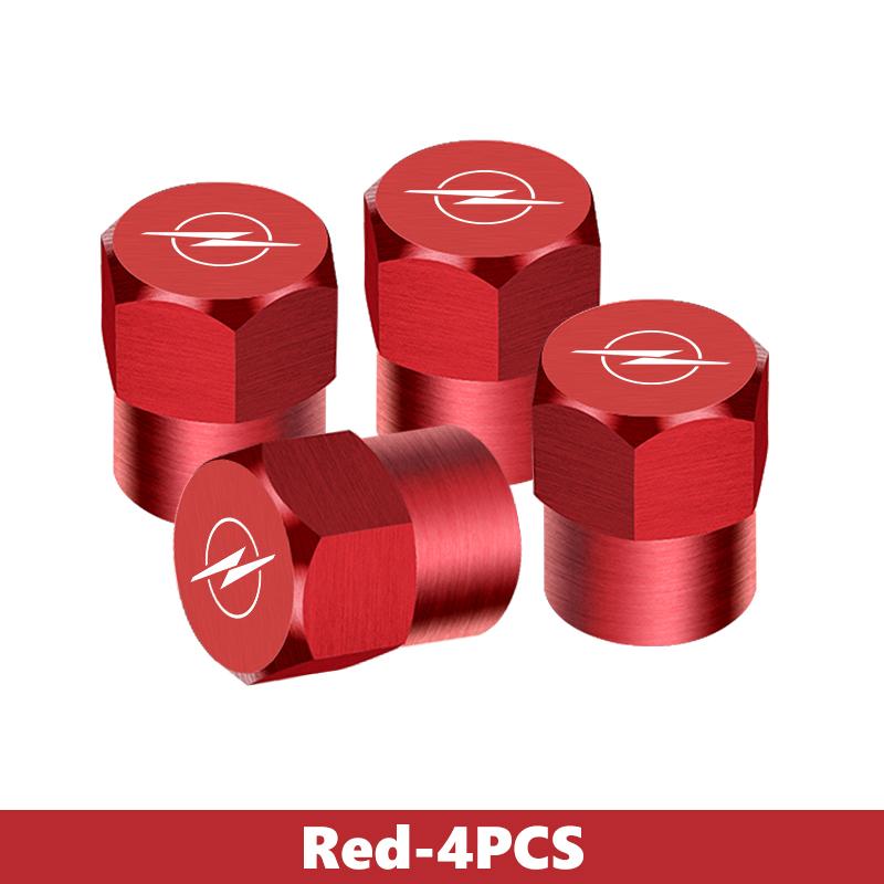 Car Wheel Tire Valve Caps Tyre Stem Caps Bolt-In Accessories For Opel Corsa D Astra G H J K F Mokka C Zafira B Vectra