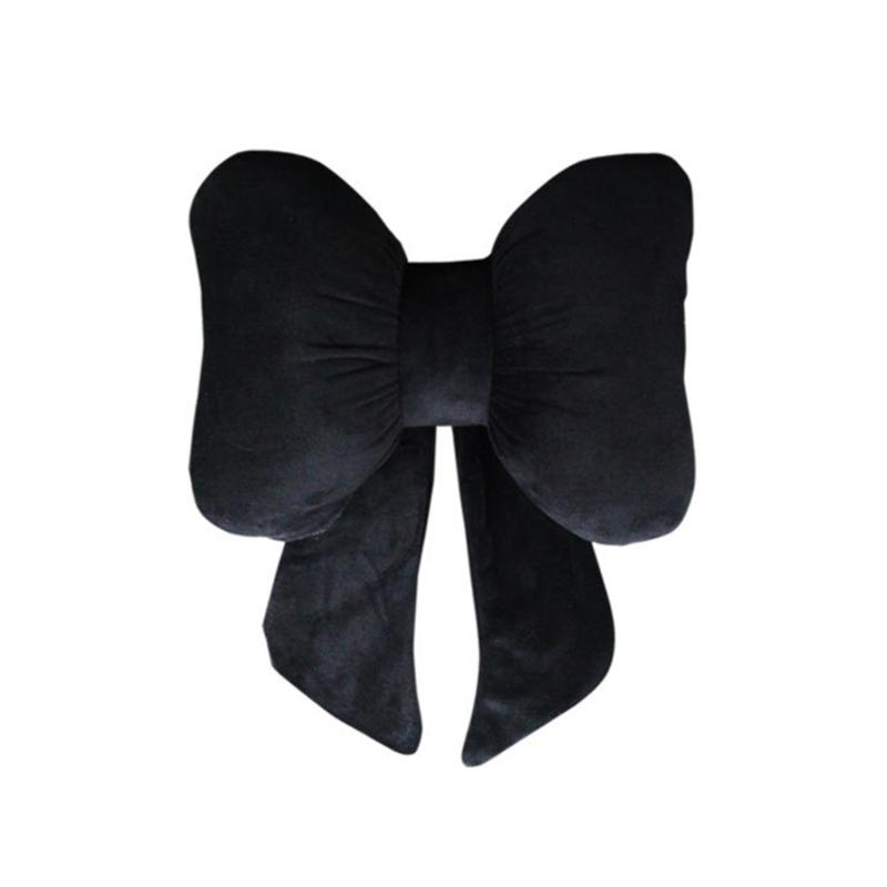 Подголовник для автомобильного сиденья, подушка для шеи с бантом, автомобильная подушка для шеи, мягкая поддержка шеи, подушки для спинки автомобильного сиденья, облегчение боли в шее