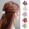Small Korean Style Women Flower Grab Clip Acetic Acid Hair Claw Hair Accessories Versatile Hairpin