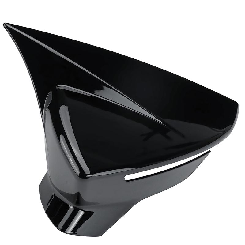 1 Pair Rearview Mirror Cover Cap ABS Carbon Black for SEAT Leon MK3 5F ST FR Cupra Ibiza Mk5 Arona KJ7 2017 2018