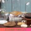 TOMMYFIELD Glass Dome, Cake Dome, Preserved Flower Case, Clear Dome, Decoration (Glass Dome)