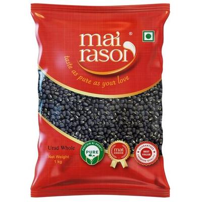 МАИ РАСОИ Черный/Кали Урад Целый/Сабут Неполированный 1 кг Пакет