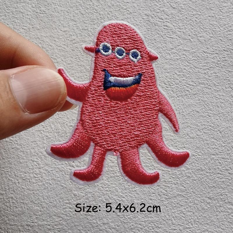 DIY UFO Patch Iron On Patches On Clothes Heat-adhesive Embroidered Patches For Clothing Alien Patch For Clothes Jackets