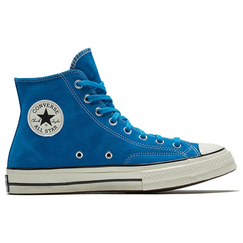 Converse 1970s Seasonal Color Suede Comfortable High-Top Canvas Unisex Blue & White