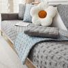 Sofa Cushion Thickened Fleece Cushion Autumn and Winter New Non-Slip Living Room Cover Towel Flannel Sofa Cover