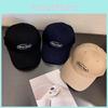 Letter Simple Embroidery Pattern Neutral Casual Baseball Cap For Use Daily