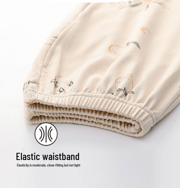 Женский комплект пижамы большого размера из хлопка - Кардиган с длинным рукавом, Двухпредметный, Идеально подходит для осени/весны