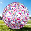 1pc Hello Kitty Size 5 Soccer Ball, Standard Sport Football Firm Stitching for Training And Match, Gentle on the Feet, Durable and Unique
