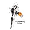 Adorable Alkaline Bread Phone Charm Keychain Pendant Woven Rope Bow Love Heart Pendant Girl Gift Fashion Charm Accessories