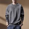 Soft Autumn and Winter Sweatshirt Autumn New Loose Black American Men's Long-sleeved Versatile Top