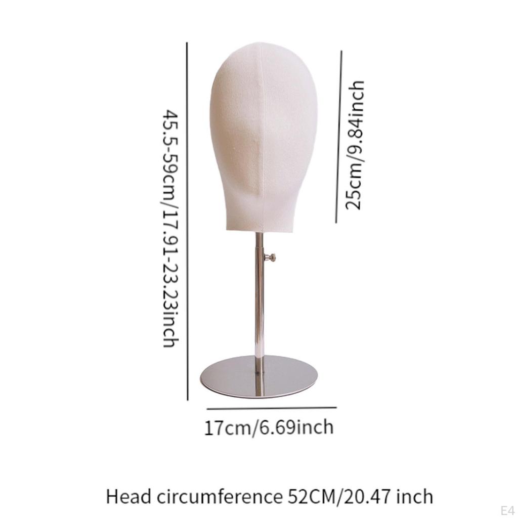 Холщовый блок головной убор стенд для демонстрации на столе учебный парик для головного убора кепка дома