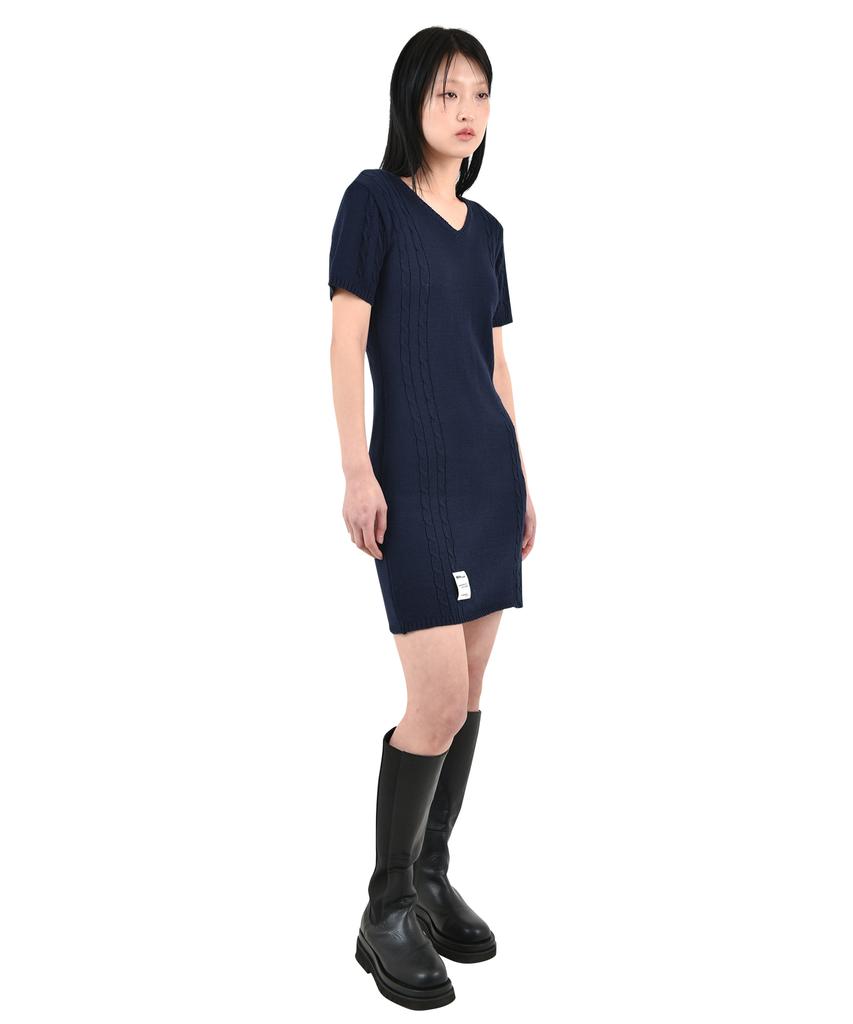 KATHARSIS Mini Cable Knit Dress Ny _One Size