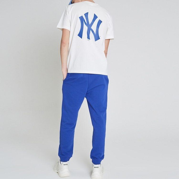 MLB New York Yankees T Shirts Unisex White Crew Neck Moderate 31TSS3931-50W
