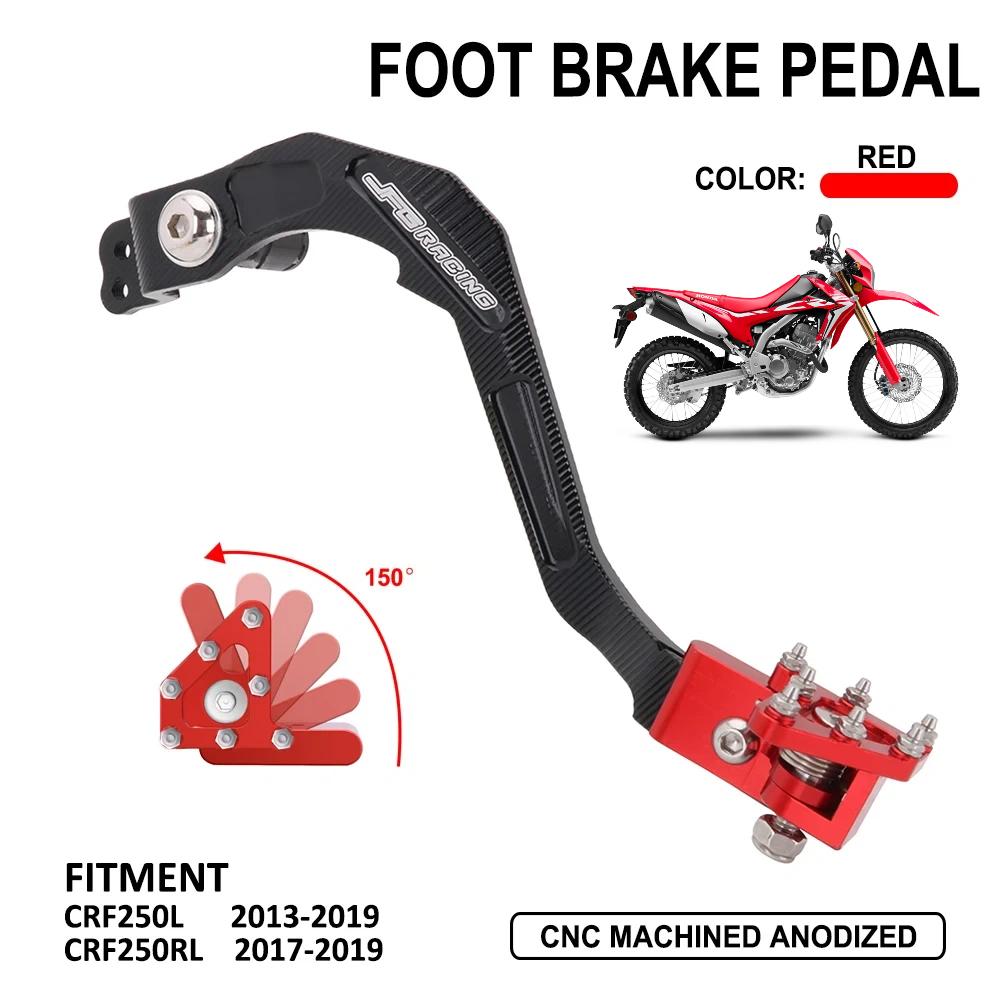 Motorcycle CNC Rear Foot Brake Lever Pedal For Honda CRF250L 2013-2019 CRF250RL 2017-2019 CRF 250L 250RL 250 L RL Dirt Bike