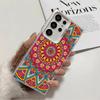 Mandala Style Pattern Shockproof Phone Case for Samsung Galaxy S26 Edge S25 Ultra S24 FE S23 Plus S21 Cover Anti Fall Fundas