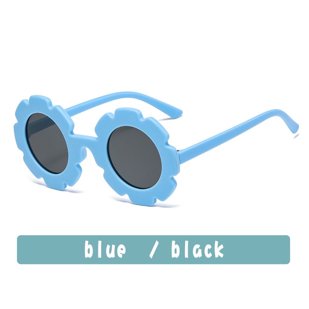 1pc Cute Fashion Trend Streetwear Eyewear Sun Glasses Vintage Flower Shape Children Sunglasses