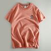 Export Tail Single Men's Cut Label Cattle Goods Factory Export Short Sleeve Pure Cotton Tail Goods Withdraw from Cupboard Original Single T-shirt