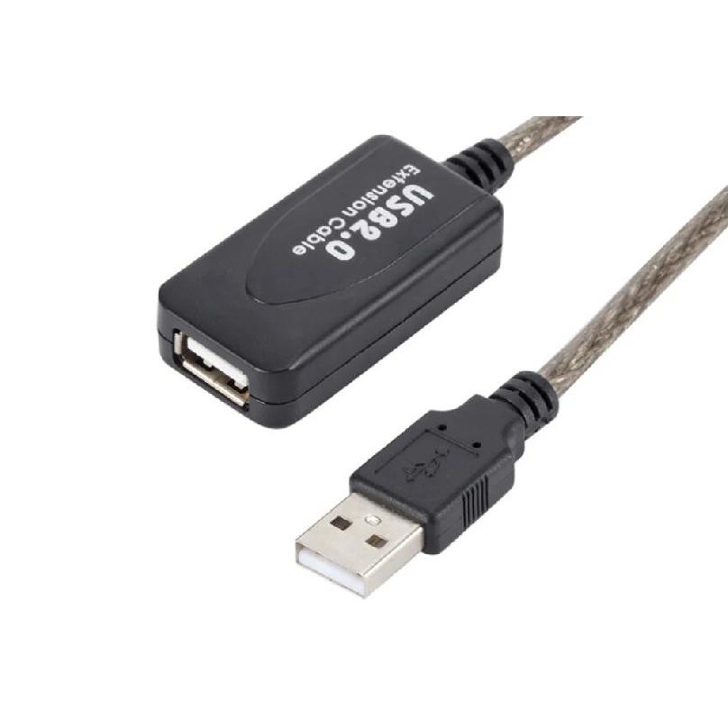 3M 5M 10M 15M 20M 25M 30M USB 2.0 Удлинительный кабель Папа-Мама Активный повторитель Удлинитель для беспроводной сетевой карты USB-адаптер Кабель