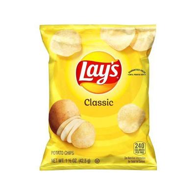 Картофельные чипсы Lay's Classic 42,5 г, корейские закуски