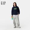 Худи унисекс GAP с логотипом-аппликацией