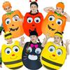 Милые детские костюмы котенка для выступлений, детские костюмы тыквы на Хэллоуин, костюмы для вечеринки ролевых игр, косплей