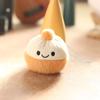 Plush Steamed Bun Keychain Pp Cotton Stuffed Short Plush Decor Backpacks For